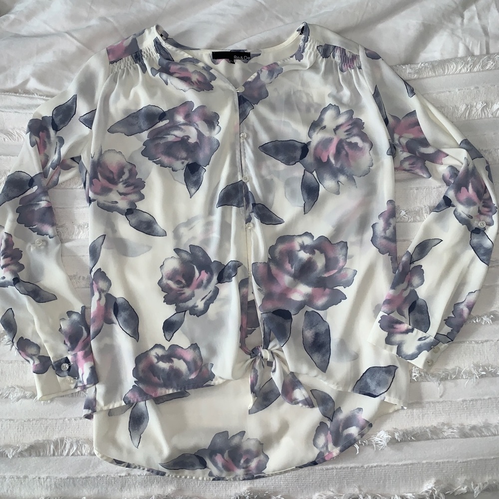 Ro & De chiffon blouse